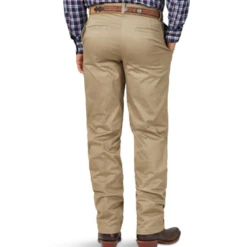 Wrangler Riata Khaki Pants 5 Wrangler Riata Khaki Pants -HOOey Sales Store 00096khback