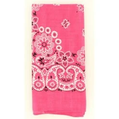 Pink Traditional Bandanna