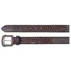 Hooey Brown Geometric Belt