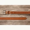 Texas Saddlery Natural Basketweave Belt