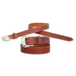 Circle Y Leather Plain Belt
