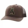 Hooey Mid Profile Brown/Brown Cap-Punchy Logo