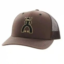 Hooey Mid Profile Brown/Brown Cap-Punchy Logo