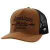 Hooey Tan & Black American Made Cap