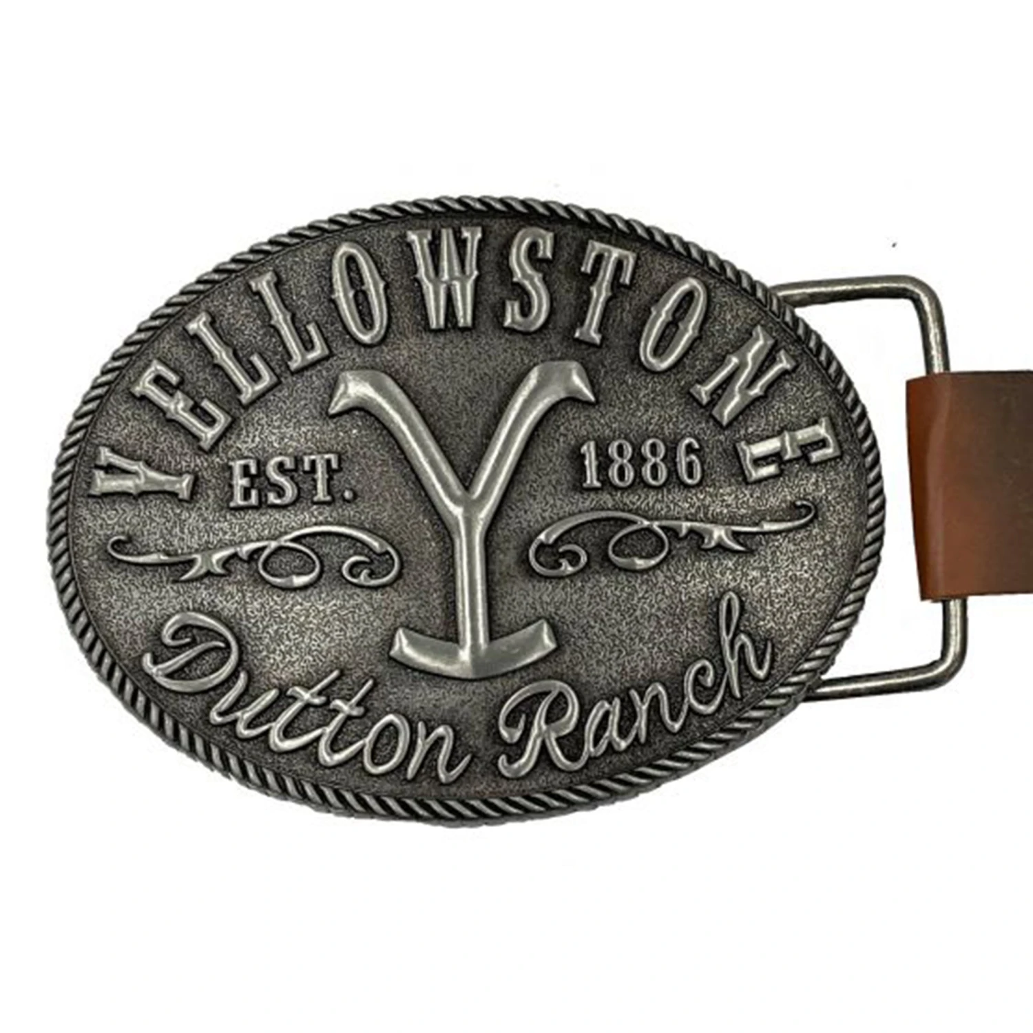 Yellowstone Dutton Ranch Logo Buckle 1 Yellowstone Dutton Ranch Logo Buckle