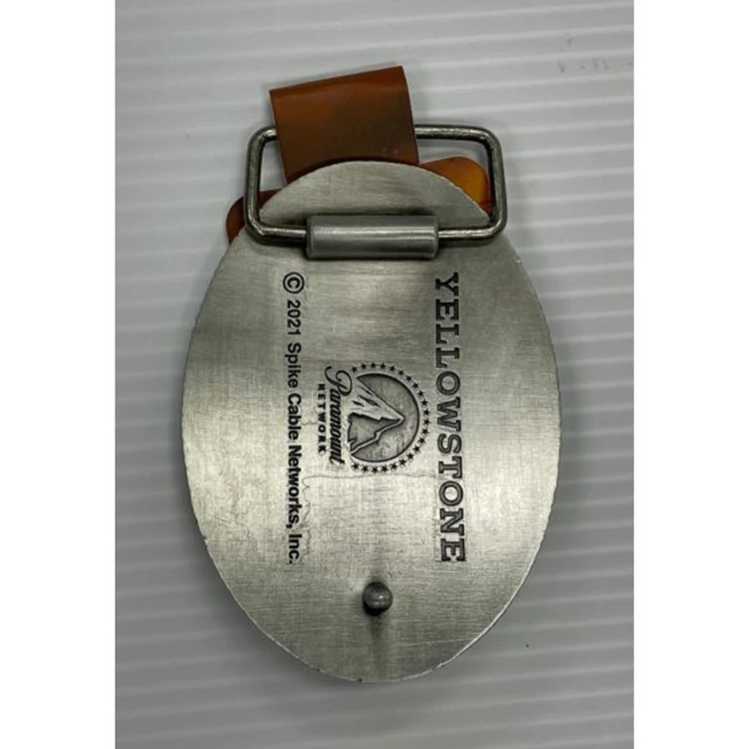 Yellowstone Dutton Ranch Logo Buckle 2 Yellowstone Dutton Ranch Logo Buckle - Image 2