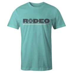 Hooey Turquoise Rodeo Tee