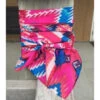 Wyoming Traders Pink Blue Aztec Wild Rag