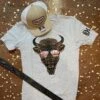 Aviator Bison T-Shirt
