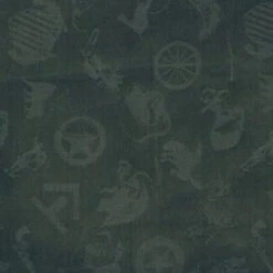 Wyoming Traders Eucalyptus Cowboy Logo Wild Rag