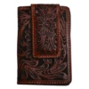 M&F Western Products- Chestnut Floral Magnet Money Clip