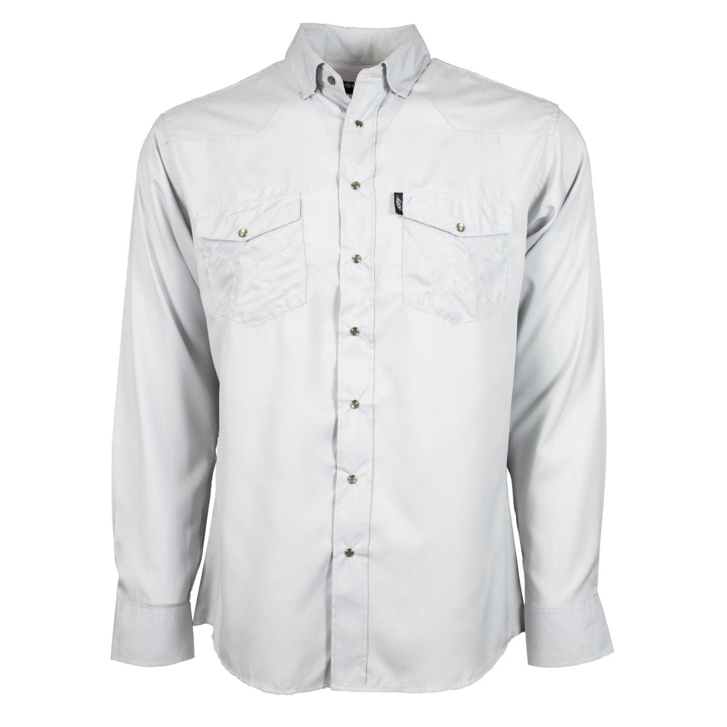 Hooey "Sol" Men's Grey Long Sleeve Collared Shirt 1 Hooey "Sol" Men's Grey Long Sleeve Collared Shirt