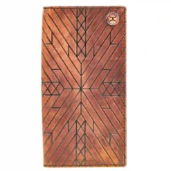 Hooey Brown Aztec Rodeo Wallet