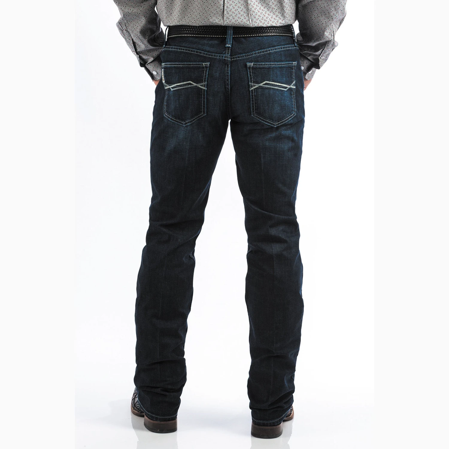 Cinch Men's Dark Wash Performance Ian Jean 1 Cinch Men's Dark Wash Performance Ian Jean