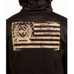 Cinch Brown 1/4 Zip Hoodie -HOOey Sales Store MWK1240002 5