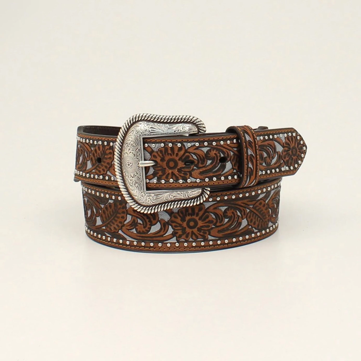 Nocona Floral Stud Belt