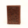 Nocona Floral Lace Trifold Wallet