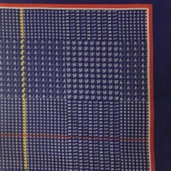 Wyoming Traders Navy Plaid Wild Rag