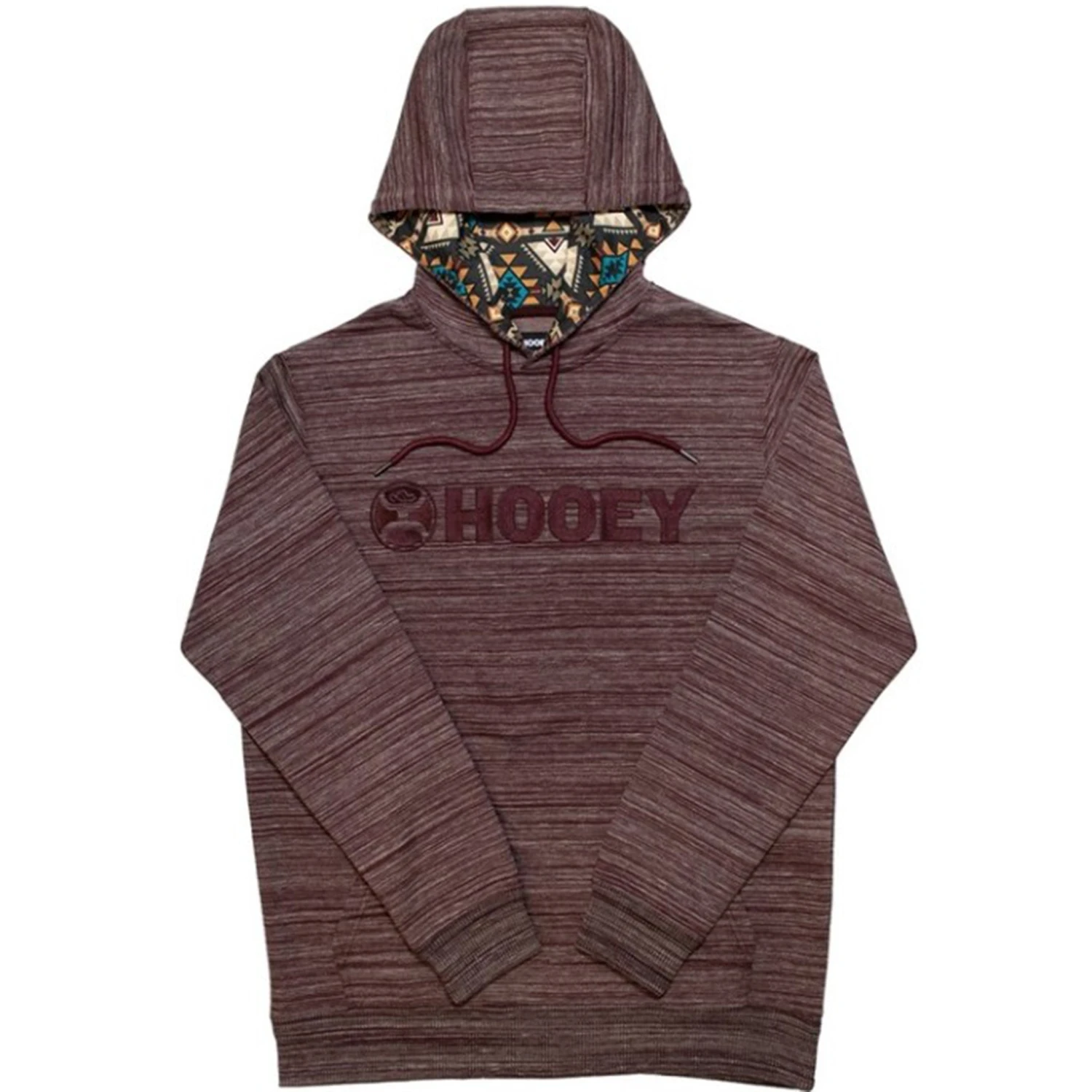Hooey Men's Lock-Up Burgundy Hoody 1 Hooey Men's Lock-Up Burgundy Hoody