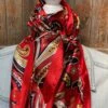 Red Hippie Paisley Wild Rag