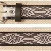 Aztec Gray Beige Belt
