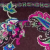 Wyoming Traders Charmeuse Silk Morocco Floral Wild Rag