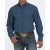 Cinch Men's Turquoise And Navy Shirt