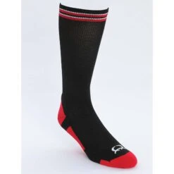 Cinch Black Crew Socks