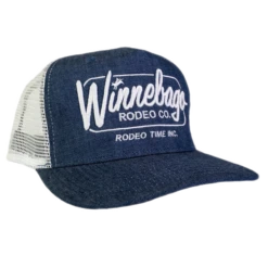 Winnebago Rodeo Co. Denim/White Mesh Back Cap